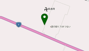 [EV]日本充電インフラ(株) 道の駅 くろまつないの地図画像