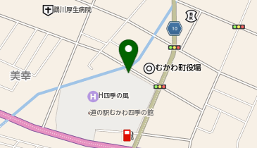 [EV]日本充電インフラ(株) 道の駅 むかわ四季の館の地図画像