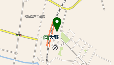 [EV]大熊町 大野駅東口駐車場の地図画像