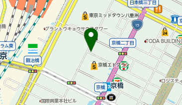 [EV](株)パワーエックス 京橋エドグラン (地下P)の地図画像