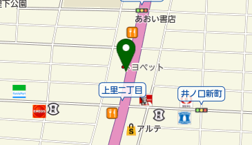 [EV]NTP名古屋トヨペット(株) 上里店の地図画像
