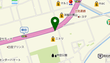 [EV]ニトリ高知土佐道路店の地図画像