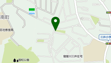 [EV]プラスパークス寝屋川三井住宅A駐車場の地図画像