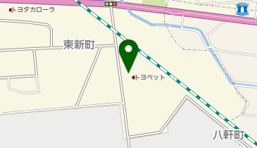 [EV]NTP名古屋トヨペット(株) 上重原店の地図画像