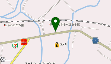 [EV]日本充電インフラ(株) 道の駅 たからべきらら館の地図画像