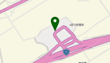 [EV]日本充電インフラ(株) 道の駅 豊栄の地図画像