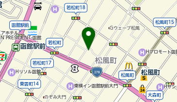 [EV]マルハン函館大門店 (立体P 3階)の地図画像