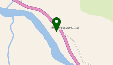 [EV]高山市 道の駅 飛騨たかね工房の地図画像