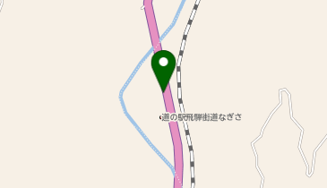 [EV]高山市 道の駅 飛騨街道なぎさの地図画像