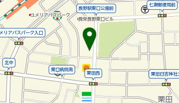 [EV](株)東横イン 東横INN長野駅東口の地図画像