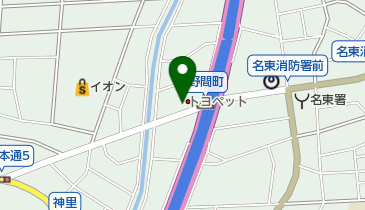 [EV]NTP名古屋トヨペット(株) 名東店の地図画像