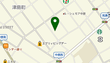 [EV]アプリイ中原店 (立体P 3階)の地図画像