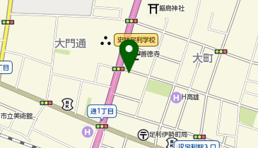 [EV]足利市 太平記館の地図画像