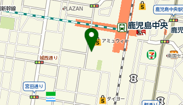 [EV](株)JR鹿児島シティ アミュプラザ鹿児島 (西2立体P)の地図画像