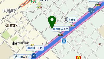 [EV]ニトリ神戸須磨店の地図画像