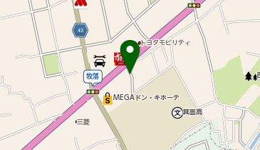 [EV]大阪ダイハツ販売(株) 箕面店の地図画像