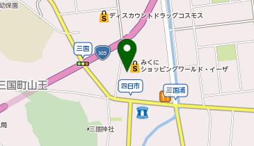 [EV](株)iza みくにショッピングワールド・イーザ (屋上P)の地図画像