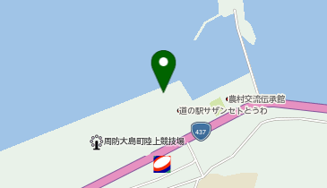 [EV]周防大島町 道の駅 サザンセトとうわの地図画像