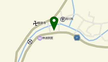 [EV]洞川温泉 あたらしや旅館の地図画像