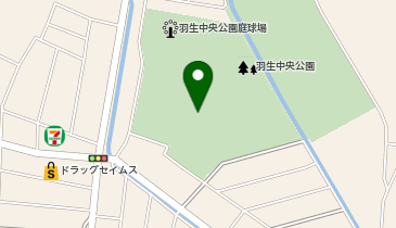 [EV]羽生市体育館の地図画像