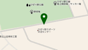 [EV]五戸町 ひばり野スポーツ交流センターの地図画像