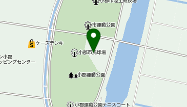 [EV]小郡市 葬祭場 河北苑の地図画像