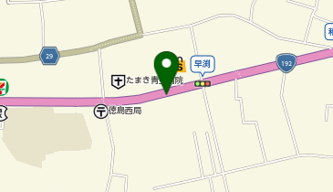 [EV]ローソン徳島国府町早淵店の地図画像