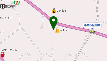 [EV]ニトリ小林店の地図画像
