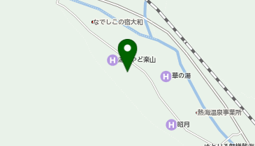 [EV]磐梯熱海温泉 湯のやど楽山の地図画像