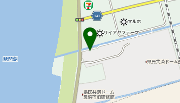 [EV]滋賀県 県立長浜ドームの地図画像