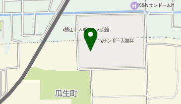 [EV]福井県 サンドーム福井 (福井県産業振興施設)の地図画像