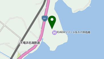[EV]KIARAリゾート&スパ浜名湖の地図画像