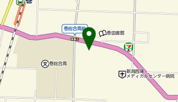 [EV]新潟市 巻地域保健福祉センターの地図画像