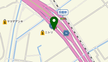 [EV]ニトリかほく店の地図画像