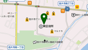 [EV]岡山市 東区役所 (Terra)の地図画像