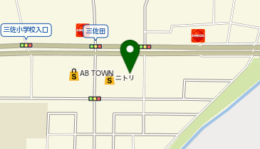 [EV]ニトリ大分三佐店の地図画像