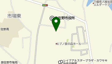 [EV]泉佐野市 総合文化センターの地図画像