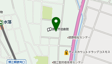 [EV]鯖江市 文化の館の地図画像