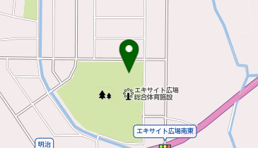 [EV]大野市 エキサイト広場の地図画像