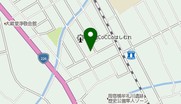 [EV]指宿市 時遊館COCCOはしむれの地図画像