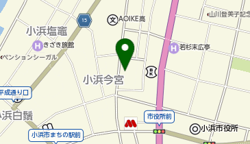 [EV]小浜市 市営小浜広峰駐車場の地図画像