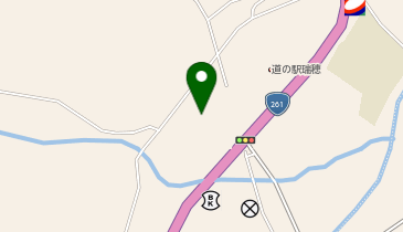 [EV]邑南町 道の駅 邑南の里の地図画像