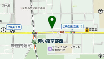 [EV]京都トヨペット(株) 七条本店の地図画像
