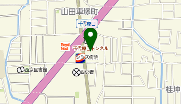 [EV]京都トヨペット(株) 桂店の地図画像