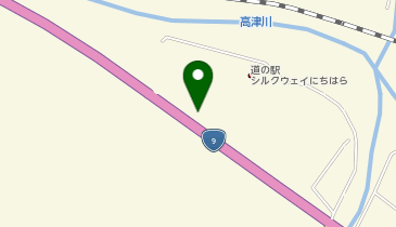 [EV]津和野町 道の駅 シルクウェイにちはらの地図画像