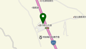 [EV]東峰村 道の駅 小石原の地図画像