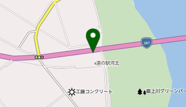 [EV]河北町 道の駅 河北ぶらっとぴあの地図画像