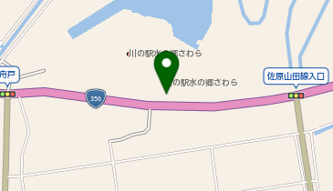 [EV]香取市 道の駅 水の郷さわらの地図画像