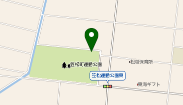 [EV]笠松町運動公園の地図画像