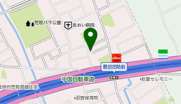 [EV]伊丹市 鶴田団地の地図画像